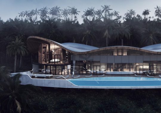 Resort design in Lombok
