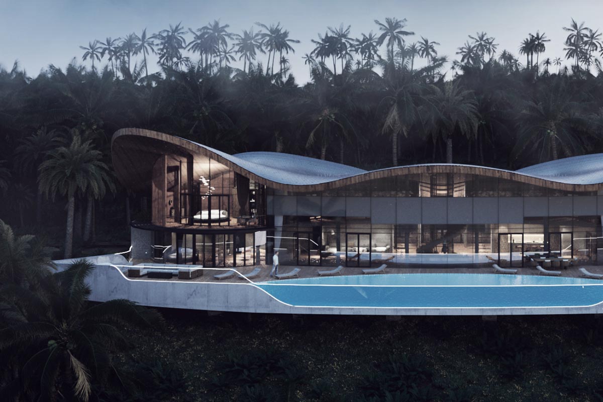 Resort design in Lombok